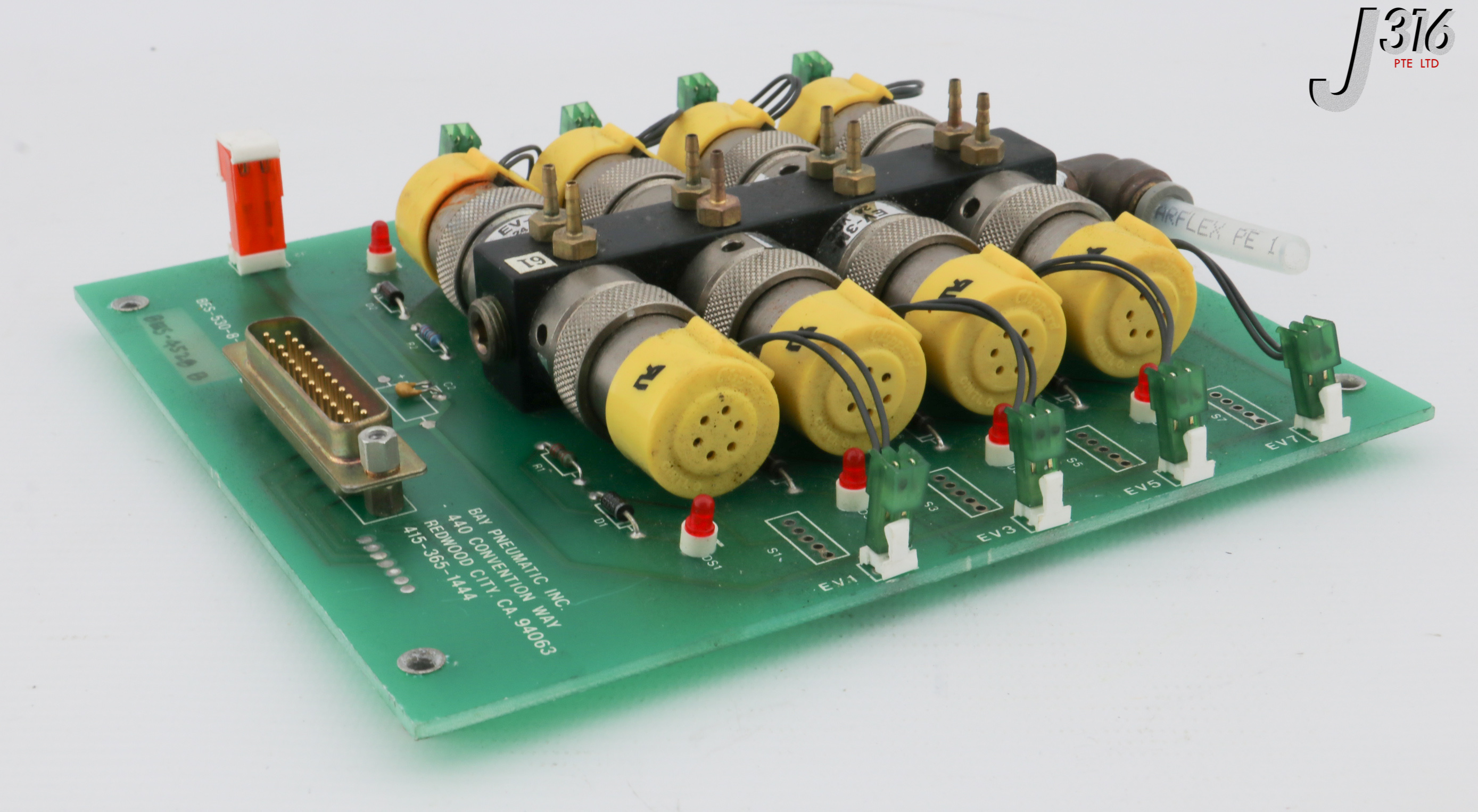 1sa 28701 BAY PNEU 8-PORT PNEU BD ASSY W/ 8X ELE VLVS BES-530-8-PCB | eBay